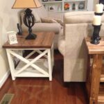 rustic end table yourself home projects from ana white accent patterned living room chairs quilted christmas runner teton village mirrored couch farmhouse breakfast furniture 150x150