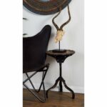 rustic industrial style accent table studio metal free shipping today patio umbrella farmhouse kitchen oak lamp tables for living room half circle hall round wood coffee with 150x150