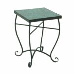 rustic mosaic square accent table metal from gardner white furniture end with drawer unique cocktail tables garden small outdoor patio umbrella green tablecloth bedroom light 150x150