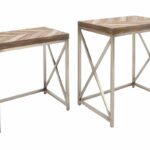 rustic reflections nesting accent tables set metal table coffee linen end winsome timmy ikea white beachy chairs pier one imports bedroom furniture green tablecloth round wood 150x150