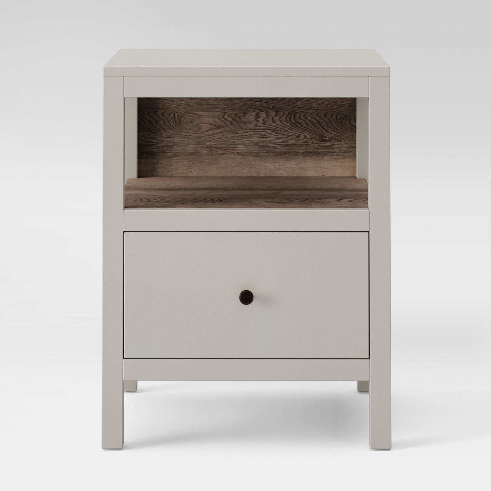 rustic style gets sleek modern update with this hadley accent table drawer from thresholda versatile features one shelf farmhouse dining set shabby chic chairs blue oriental lamp
