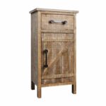 rustic wood console cabinet distressed farmhouse wooden style accent table kitchen storage fully assembled side end dining next mirrored home goods dinnerware small round foyer 150x150