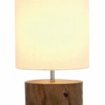 rustic wood mahogany log accent table lamp outdoors nature tree lamps stump wicker furniture covers contemporary occasional tables house decorating ideas small couch for bedroom 150x150