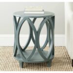 safavieh american homes collection janika steel teal accent table off white kitchen dining ultra modern end tables small bedside light mats cabinet glass entrance bathroom 150x150