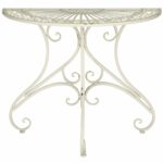 safavieh annalise outdoor accent table detail middletown patio extra wide console small round garden cover drum shaped bedside tables kitchen vanity narrow chairside trestle 150x150