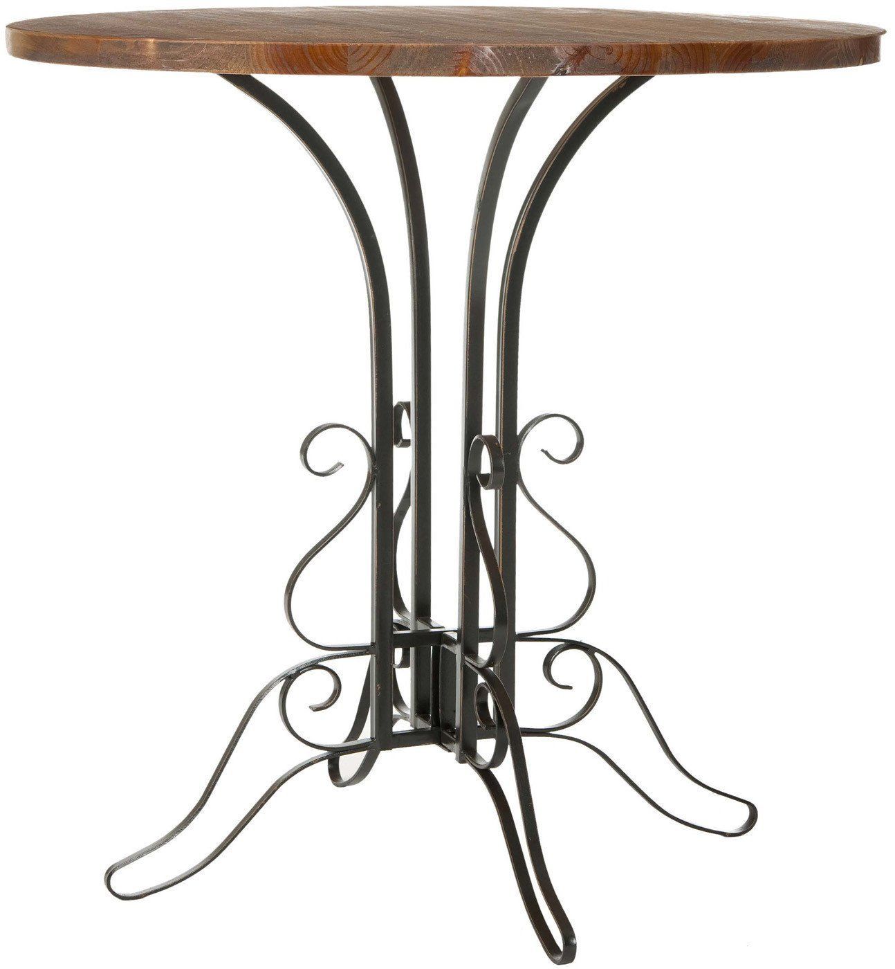 safavieh avery accent table black iron brown pine only side tables glass top girls desk battery powered outdoor lamps inch round tablecloth garden seats nest nightstand with lamp