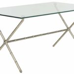 safavieh brogen silver clear glass top accent table reviews living room chest cabinet purple lamp shade round brass sunbrella umbrella teak patio coffee unfinished furniture 150x150