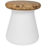 safavieh button ivory stone indoor outdoor accent table side tables rustic reclaimed wood end razer ouroboros elite ambidextrous tall narrow lamp target round pier area rugs brown 150x150