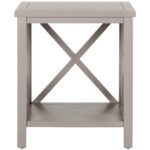 safavieh candence gray end table the quartz tables painted wood accent modern bedside lights inch round decorator dale tiffany ceiling lamps furniture piece glass set teak indoor 150x150