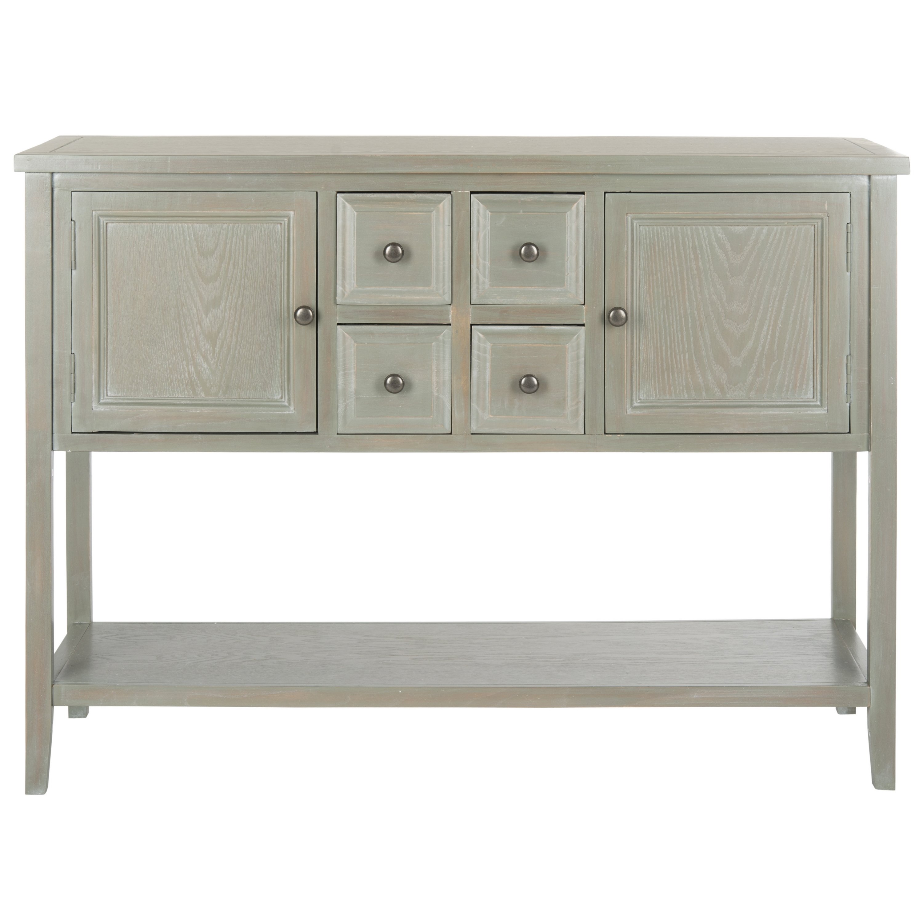 safavieh charlotte ash grey storage sideboard free janika accent table shipping today ashley furniture coffee set pottery barn wall desk jofran adjustable beds chair cover factory