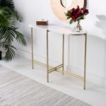 safavieh couture cassie small console table white gold round accent with glass free shipping today antique nesting tables inlay metal legs ikea self adhesive door threshold strips 150x150