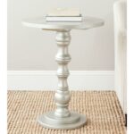 safavieh greta silver end table the tables accent floating nightstand ikea black marble top perspex miera diamond mirrored room essentials white drawer side wyatt furniture stand 150x150