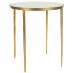 safavieh hidden treasures white granite brass accent table round ping the best coffee sofa end tables inch cover wine rack cupboard oak nightstand pier wicker small patio umbrella 150x150