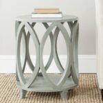 safavieh janika round accent table french gray antique side with inlay best modern coffee tables square glass patio drawer end kohls gift registry wedding skinny reclining living 150x150