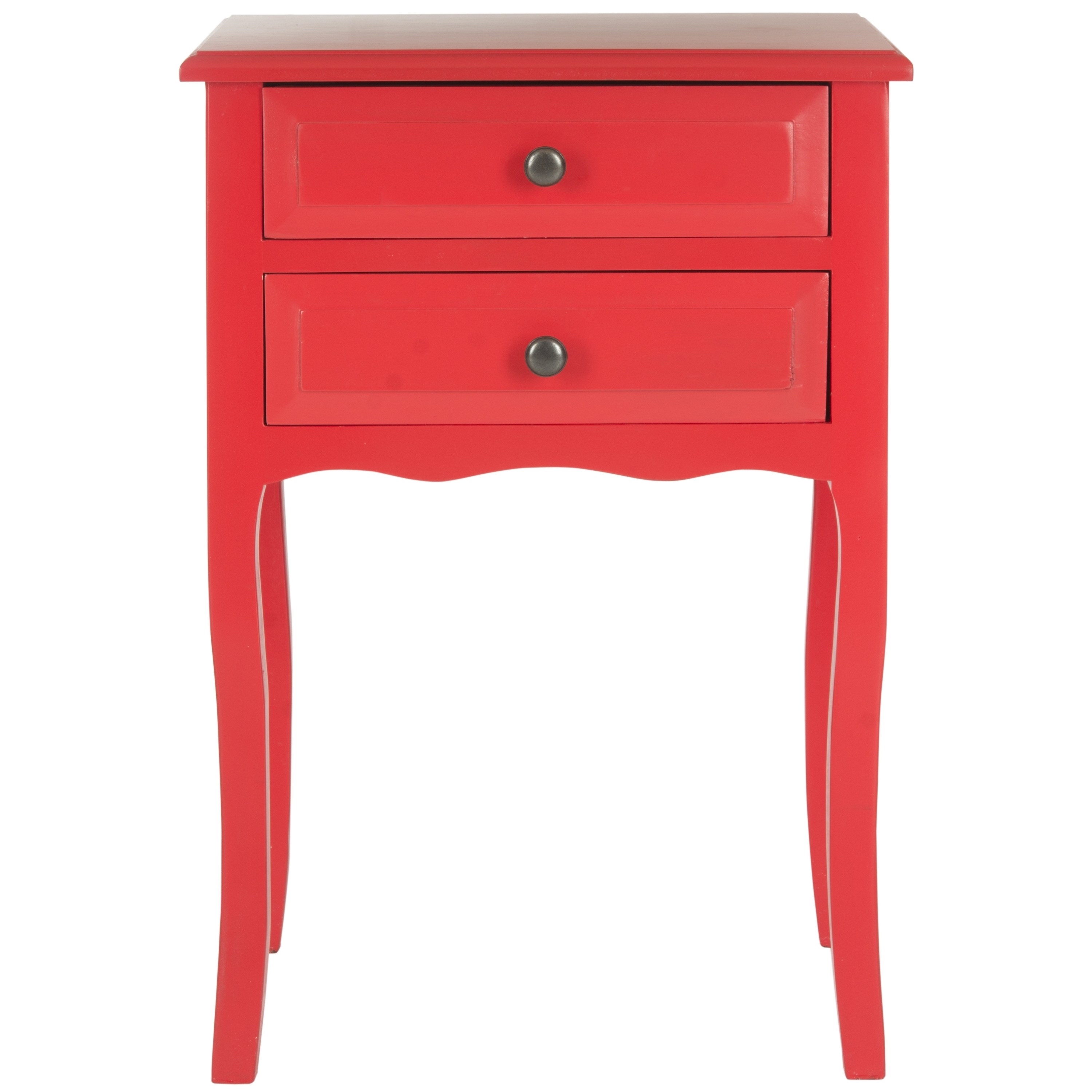 safavieh lori red accent table free shipping today wood side with drawers living room battery operated bedroom lights bird corner coffee tray ikea ballard designs outdoor cushions