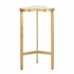 safavieh suki tripod accent table white gold free shipping today small glass lamps tiffany light fixtures round metal end tables moroccan tile world market hairpin legs imitation 150x150