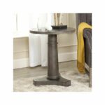 safavieh tanner industrial end table products janika accent furnishing small spaces winsome daniel with drawer black finish outdoor ice bucket pier one chair cushions espresso 150x150