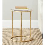 safavieh treasures shay gold glass top accent table target threshold vintage white finish ping the pier one imports clearance furniture ikea bedroom wardrobes rectangle coffee 150x150