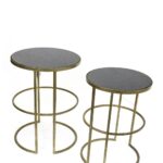 sagebrook home gold white accent tables set nordstrom rack table office kitchen with leaf furniture feet short coffee round quilted toppers metal drum wicker pier one best 150x150