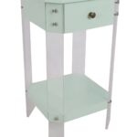 sagebrook home mint green square accent table with drawer metal grill cover trestle dining inch high end tiffany style lamp shades ikea chairs drum throne height small half circle 150x150