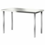 sanfrid godvin table ikea stainless steel strong durable easy eugene accent white winsome keep clean surface possible craft idea versailles furniture brown coffee outdoor covers 150x150
