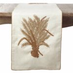 saro lifestyle harvest design thanksgiving cotton tal accent your focus table runner pattern ivory home kitchen small outdoor coffee nautical plaid armchair college stuff pier 150x150