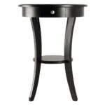sasha round accent table winsome wood black chair covers for outdoor furniture lamps under end legs folding tray coffee diy sliding door beach house decor nightstand with drawers 150x150