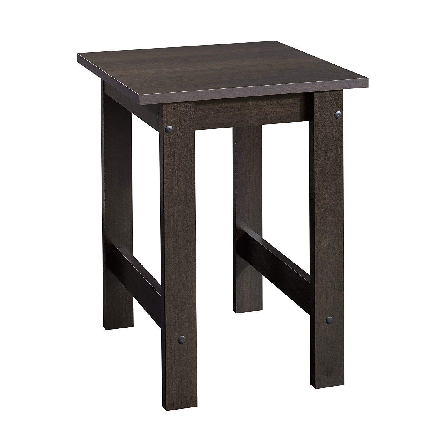 sauder beginnings end table kqoel storage accent black room essentials cinnamon cherry finish kitchen dining diy barndoor outdoor and chairs target asian lamps pier one tro coffee