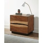 scott living madden rustic nightstand with live edge look and usb products color accent table brown threshold maddennightstand round coffee chairs pink cocktails marble desk 150x150