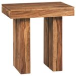 scott living rustic rectangular end table sadler home products color live edge accent brown threshold half moon glass country pine furniture target decor pink cocktails white 150x150