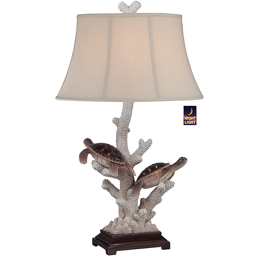 seaturtles nightlight table lamp turtle nautical accent lamps rectangular trestle sofa ping patio gray chair popular egg bunnings country kitchen battery operated with timer ikea