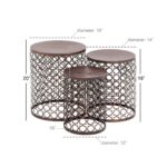 set contemporary and inch accent tables studio free shipping today top table decorations mosaic bistro chairs modern dining kirklands wall art used patio furniture drum throne 150x150