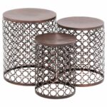 set contemporary and inch accent tables studio quatrefoil table bronze patio furniture antique green side kids rubber threshold trim grey bedside lights ikea vinyl lace tablecloth 150x150
