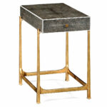 shagreen side table end accent tables black metal and wood tall art deco iron gold gilded partner coffee console available hospitality residential friday asian white for living 150x150