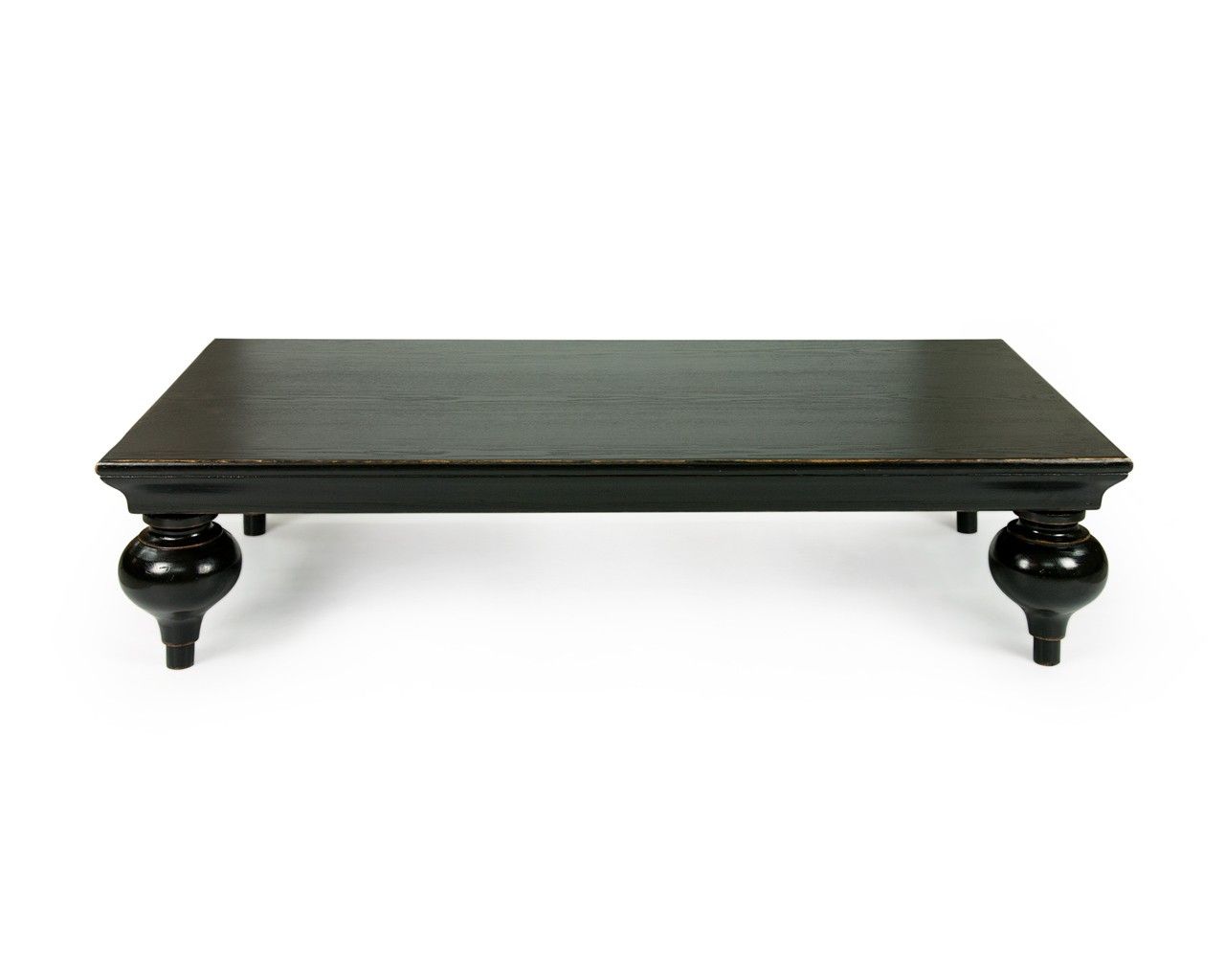 shanxi oriental black coffee table with exotic ball leg design lacquer accent low level height and sleek finish distressed edging this bedroom dressers small antique folding