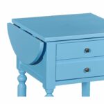 shiloh ocean blue accent table with dropleaf free shipping today drop leaf nautical desk tiffany lamp shade replacement ikea living room cabinets gaming dock modern marble coffee 150x150