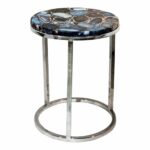 shimmer agate accent table products moe whole glass tables vintage oak side square clear coffee black round target cement top outdoor mid century lounge chair wardrobe furniture 150x150