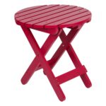 shine company adirondack tomato red round wood folding table outdoor side tables bunnings furniture chairs accent linens couch dining pottery barn small coffee ikea sofa height 150x150
