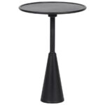 side end accent tables bliss home design boir hiro table metal low round with conical base simple rod stand rimmed top barbecue tray dining room decor kids piece glass coffee set 150x150