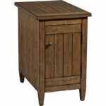 side end tables accent broyhill furniture dark blue table attic heirlooms reclinermate wide bedside drawers bench behind sofa modern bedroom pair nightstands very thin console diy 150x150