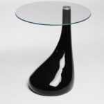 side table end lamp round black gloss modern glass trunk nightstand with drawers thomasville leather sofa foot tall and white coffee babcock home furniture metal accent avalon 150x150