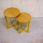 side table set tables yellow metal and wood crowdyhouse outdoor designed glass end toddler drum stool antique mirror console mosaic garden chairs small target teal wall clock 150x150