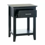 side table with drawers modern black wood bedroom outdoor accent tables storage furniture tan leather chair ashley console sofa high gloss coffee dark bunnings garden seat 150x150