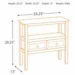 signature design ashley abbonto drawer accent console table detail with drawers family room furniture narrow chairside black wrought iron patio side floor ikea round marble top 150x150