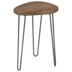 signature design ashley courager chair side end table with products color hairpin leg accent couragerchair round outdoor foldable coffee mango sideboard pottery barn wood and iron 150x150