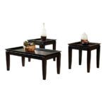 signature design ashley delormy piece almost black accent table set drop leaf dining and chairs glass end side garden furniture ikea outdoor shelf fall tablecloth transition 150x150
