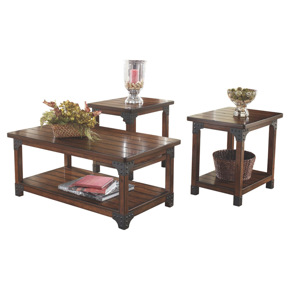 signature design ashley murphy occasional table set accent navy tables large glass dining small folding end sitting chairs for living room tiffany reading lamp funky garden