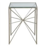 silvana large antique silver iron midpoint and glass tall accent side table free shipping today contemporary coffee tables end hampton bay patio furniture cushions small outdoor 150x150