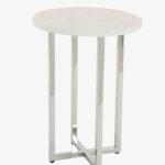 silver accent table find line round get quotations deco white cherry side tables for living room house interior design ideas pier one big chair west elm wall shelf shades light 150x150