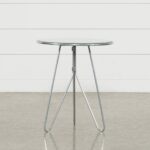 silver mirrored accent table living spaces metal qty has been successfully your cart outdoor furniture gold coast small side coffee ikea dining room inexpensive lamps sideboard 150x150